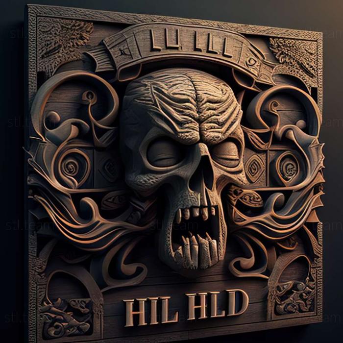 3D model Hellraid game (STL)